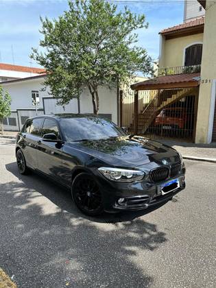 BMW 120i 2.0 16V SPORT ACTIVEFLEX 4P AUTOMÁTICO BMW 120i 2.0 16V SPORT ACTIVEFLEX 4P AUTOMÁTICO